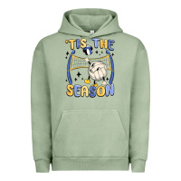 Pigment Oil Green tis the season volleyball Urban Hoodie - MaliasSmallBusiness