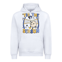 White tis the season volleyball Urban Hoodie - MaliasSmallBusiness