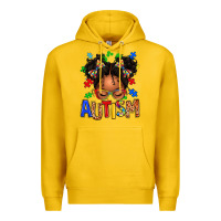 Lemon autism afro girl Premium Hoodie - texasbilliewilder