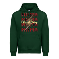Forest Green wrestling mama Urban Hoodie - MaliasSmallBusiness