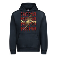 Navy wrestling mama Urban Hoodie - MaliasSmallBusiness
