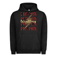 Pigment Black wrestling mama Urban Hoodie - MaliasSmallBusiness