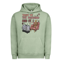 Pigment Oil Green trust me the husband did it Urban Hoodie - MaliasSmallBusiness