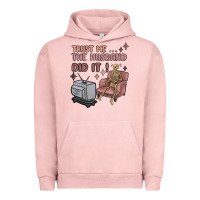 Pigment Salmon trust me the husband did it Urban Hoodie - MaliasSmallBusiness