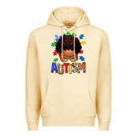 Pina Colada autism afro kid Premium Hoodie - texasbilliewilder