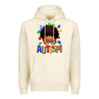 Sandshell autism afro kid Premium Hoodie - texasbilliewilder
