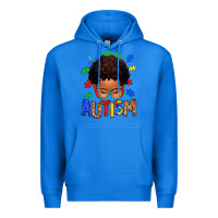 True Royal autism afro kid Premium Hoodie - texasbilliewilder