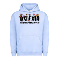 Pigment Grape Ice dslexia awareness month Urban Hoodie - MaliasSmallBusiness