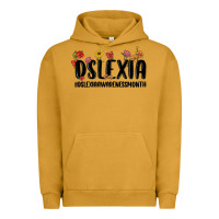 Pigment Peanut Butter dslexia awareness month Urban Hoodie - MaliasSmallBusiness