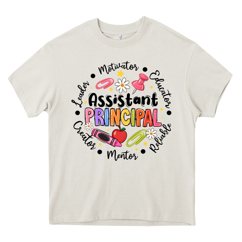Principal Assistant Heavy Core Tee by CowhideDigitalArt | Teevron