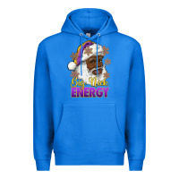True Royal big nick energy purple and gold afro santa Premium Hoodie - RanaPortraitStore