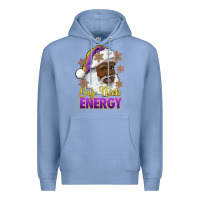 Colony Blue big nick energy purple and gold afro santa Premium Hoodie - RanaPortraitStore