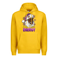 Lemon big nick energy purple and gold afro santa Premium Hoodie - RanaPortraitStore