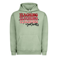 Pigment Oil Green teaching Urban Hoodie - MaliasSmallBusiness
