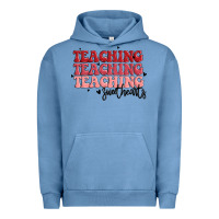 Pigment Pebble Blue teaching Urban Hoodie - MaliasSmallBusiness