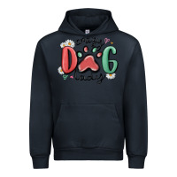 Navy crazy dog lady Urban Hoodie - MaliasSmallBusiness