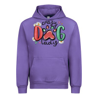 Tulip crazy dog lady Urban Hoodie - MaliasSmallBusiness