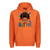 Carrot autism afro kid full face Premium Hoodie - texasbilliewilder