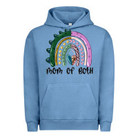 Pigment Pebble Blue mom of both rainbow Urban Hoodie - MaliasSmallBusiness
