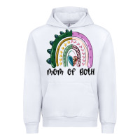 White mom of both rainbow Urban Hoodie - MaliasSmallBusiness