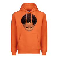 Carrot cute afro boy Premium Hoodie - texasbilliewilder