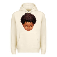 Tofu cute afro boy Premium Hoodie - texasbilliewilder