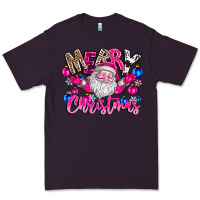 Plum merry Christmas santa Premium Tee - CowhideDigitalArt