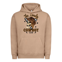 Pigment Burro the lonely cowboy club Urban Hoodie - MaliasSmallBusiness
