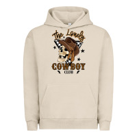 Pigment French Oak the lonely cowboy club Urban Hoodie - MaliasSmallBusiness