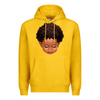 Lemon cute afro boy Premium Hoodie - texasbilliewilder