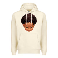 Sandshell cute afro boy Premium Hoodie - texasbilliewilder