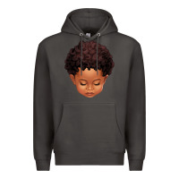 Smoke cute afro boy Premium Hoodie - texasbilliewilder