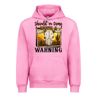 Fuchsia Pink should've come with a warning Urban Hoodie - MaliasSmallBusiness