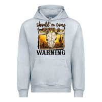 Heather Grey should've come with a warning Urban Hoodie - MaliasSmallBusiness