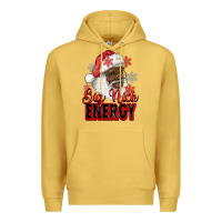 Antique Gold big nick energy afro santa Premium Hoodie - RanaPortraitStore