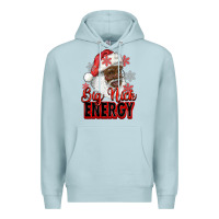 Blue Mist big nick energy afro santa Premium Hoodie - RanaPortraitStore