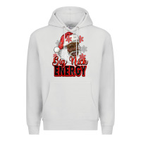 Dove Grey big nick energy afro santa Premium Hoodie - RanaPortraitStore