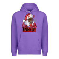 Purple big nick energy afro santa Premium Hoodie - RanaPortraitStore