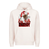 Pale Pink big nick energy afro santa Premium Hoodie - RanaPortraitStore
