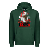 Sports Green big nick energy afro santa Premium Hoodie - RanaPortraitStore