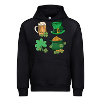 Black pot of gold Urban Hoodie - MaliasSmallBusiness