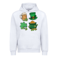 White pot of gold Urban Hoodie - MaliasSmallBusiness