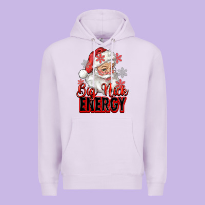 Premium Hoodie big nick energy santa claus