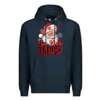 Navy big nick energy santa claus Premium Hoodie - RanaPortraitStore