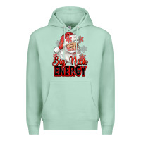Seafoam big nick energy santa claus Premium Hoodie - RanaPortraitStore