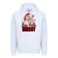 White big nick energy santa claus Premium Hoodie - RanaPortraitStore