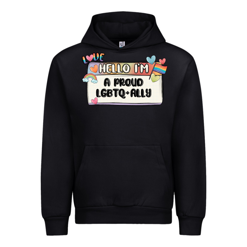 Proud Ally Urban Hoodie by MaliasSmallBusiness | Teevron