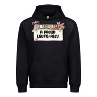 Black proud ally Urban Hoodie - MaliasSmallBusiness