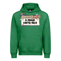 Emerald proud ally Urban Hoodie - MaliasSmallBusiness