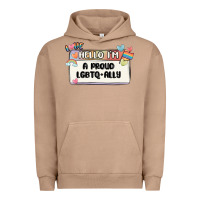 Pigment Burro proud ally Urban Hoodie - MaliasSmallBusiness